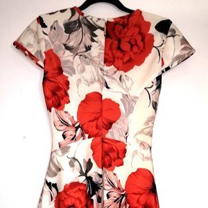 Fall Floral Dress